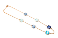 Collana Madì Donna Laguna Blu in Argento Quarzo idrotermale 38831 - 38831